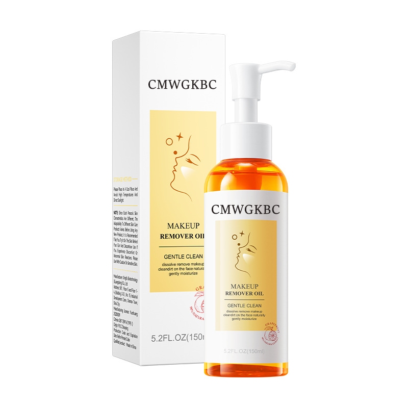 CMWGKBC Deep Cleansing Oil, Facial Cleansing Oil, Makeup Remover, Cleanses without Clogging Pores, Residue-Free, Fragrance and Colorant Free, All Skin Types